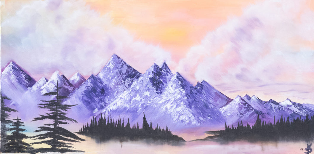 The Purple Mountains - Print